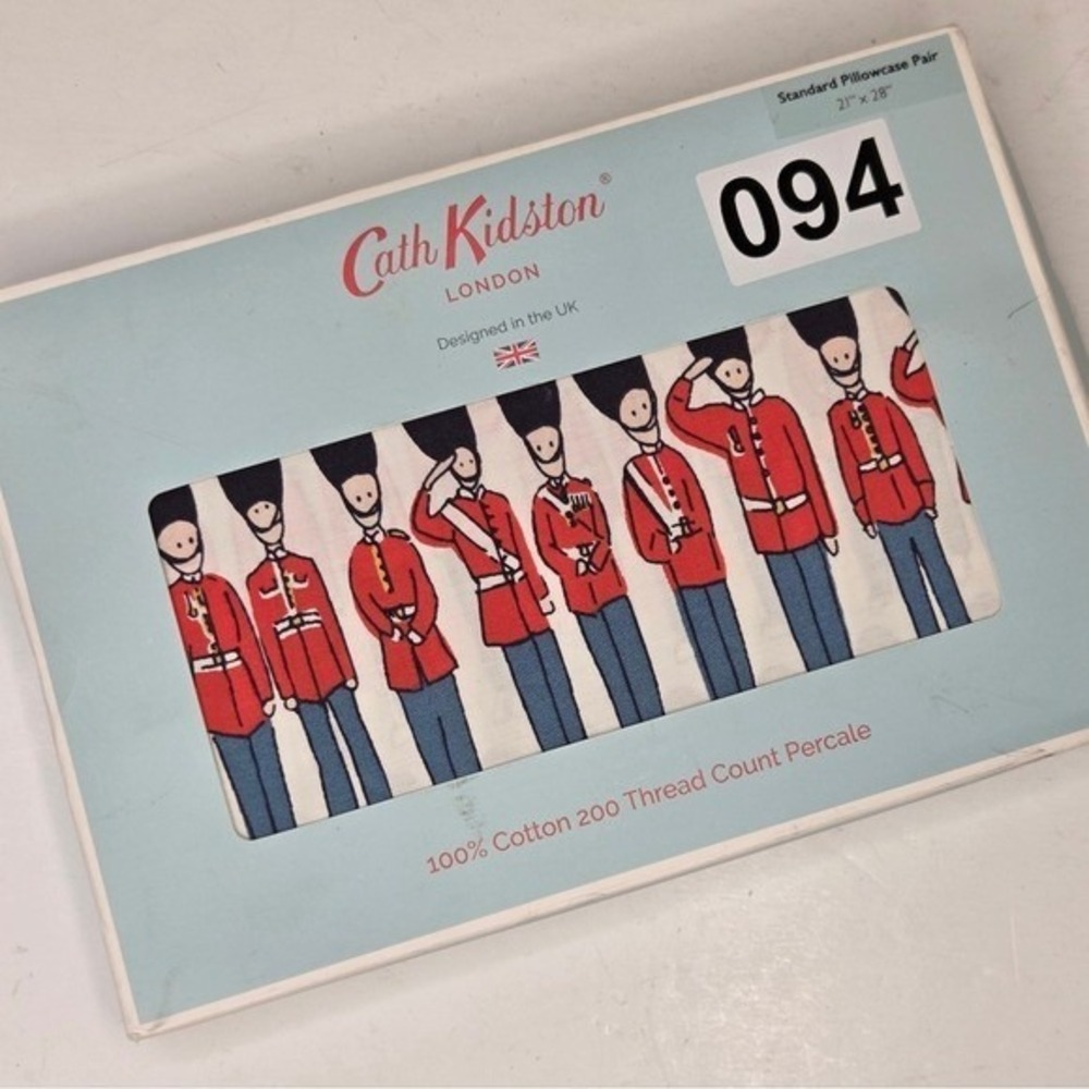 Cath Kidston London Nutcracker Soldier Drummer Boy Pillowcase Set - Picture 7 of 7